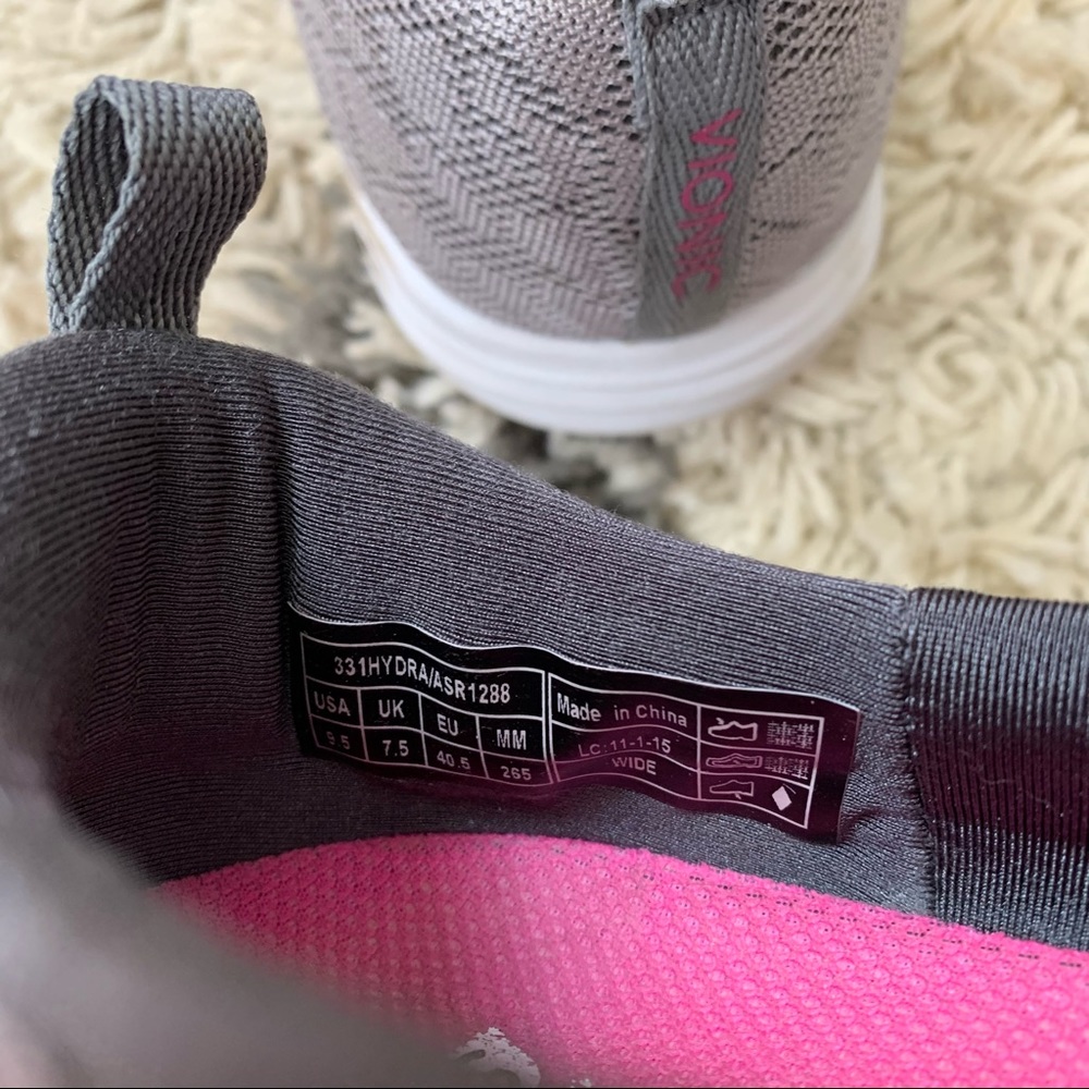 Vionic Agile Hydra Gray Knit Slip-On - image 4